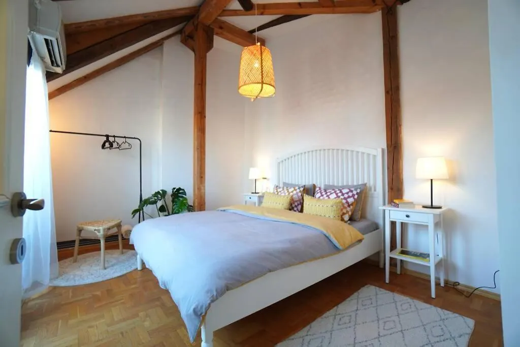 Contemporary Boho Style Loft Sofia Center Apartman
