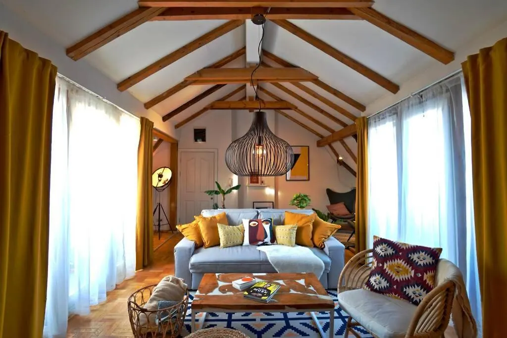 Contemporary Boho Style Loft Sofia Center Apartment