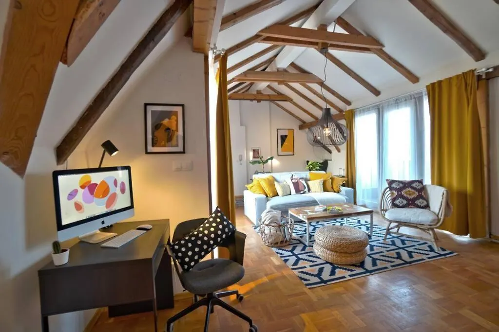 Contemporary Boho Style Loft Sofia Center Apartment