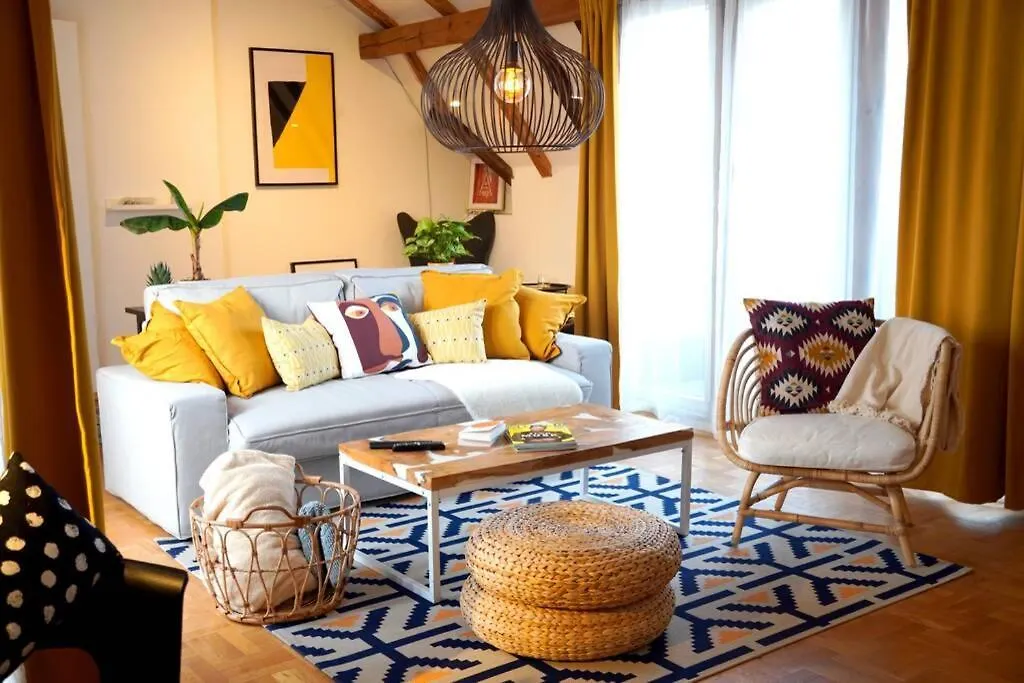 Contemporary Boho Style Loft Sofia Center Apartment Bulgaria